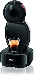 De'Longhi EDG 355.B1 | NESCAFÉ Dolce Gusto Colors | Kapsel Kaffeemaschine | Für heiße und kalte Getränke | 15 bar Pumpendruck für samtige Crema | Mit 3 farbigen Einsätzen | Schwarz