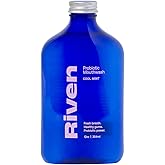 Riven Probiotic Mouthwash 2-Pack - Made in USA - pH Balancing Oral Rinse with Probiotics - Fluoride-Free, Alcohol-Free, Paraben-Free, Vegan, Gentle and Effective for Gum Health and Fresh Breath