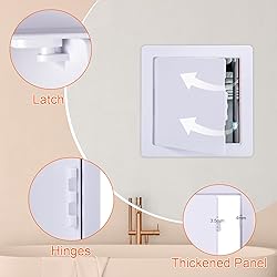 Suteck Plastic Access Panel for Drywall Ceiling 8 x