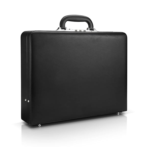 HAESTUS BRIEFCASES FOR MEN, PROFESSIONAL LEATHER BRIEFCASE WITH...