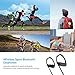 Bluetooth Earbuds, BlueFit M1 Wireless Waterproof Headphones Ear Buds Earphones Headset with Mic for Running Sport, Noise Cancelling