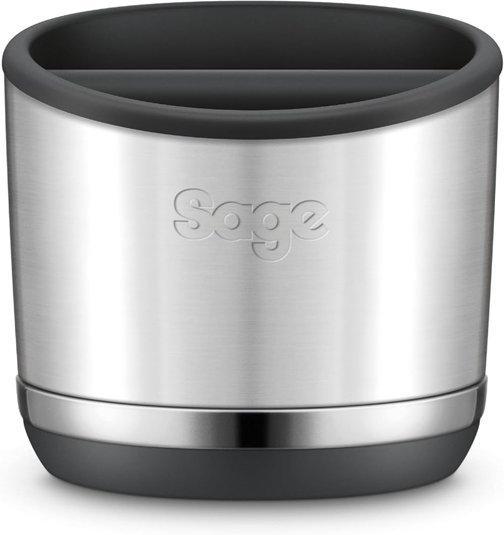 Sage The Knock Box 20 Brushed Stainless Steel Coffee Grounds Disposal