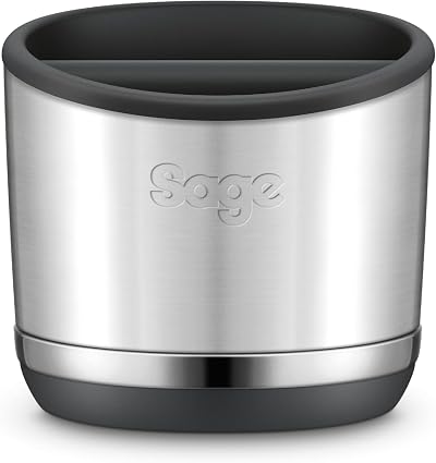 Sage The Knock Box 20 Brushed Stainless Steel Coffee Grounds Disposal