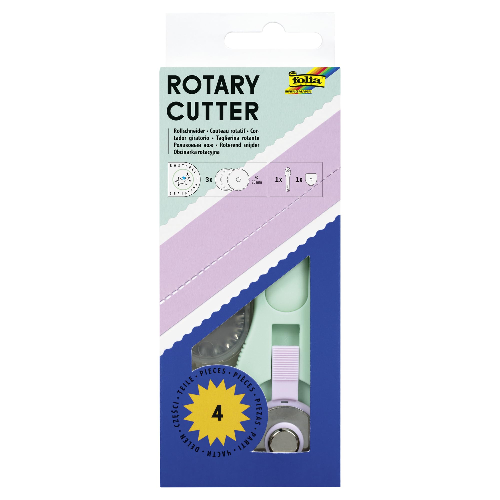 Folia 23002 Rotary Cutter with Replacement Blade