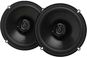 JBL Club 64FSL - Shallow-Mount 6-1/2" (160mm) Two-Way Car Speaker, 55W RMS, 165W Peak, Sensitivity (@ 2.83V): 92dB, Frequency Response: 55Hz – 20kHz, Nominal Impedance: 3.0 ohms
