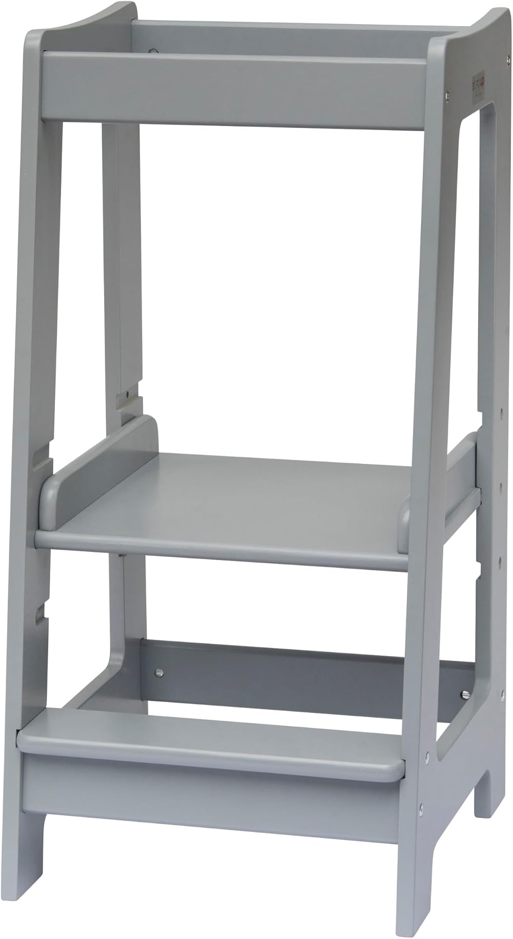 Stepup Baby Toddler Tower Adjustable Step Grey Montessori Stand Kid Stool