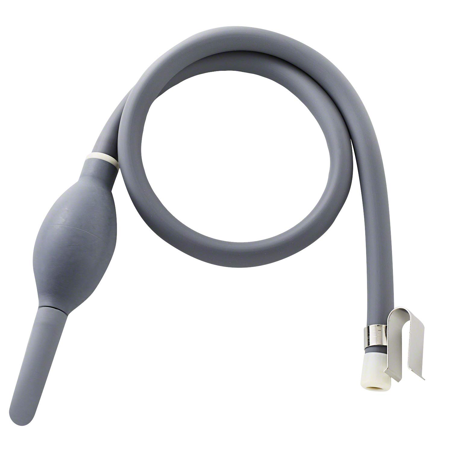 Wazakura Ikebana Flower Water Changer Siphon 850mm(33.5") Made in Japan, Water Pump for Floral Arrangement Container and Aquarium Tank - Grey