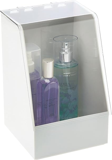mDesign Caja organizadora con tapa – Vitrina pequeña de ...