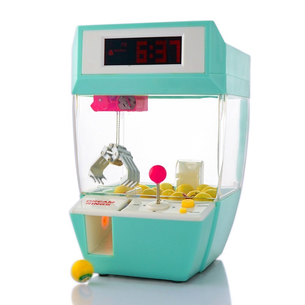ILZONF Candy Grabber Mini Claw Machine Game Crane Grabber Toy Electronic Desk Table Watch Digital Ni