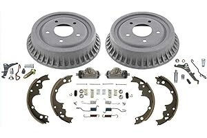 Mac Auto Parts 92-02 S10 Rear Wheel Drive Pick Up Brake Drum Kit Hardware Springs Wheel Adjust