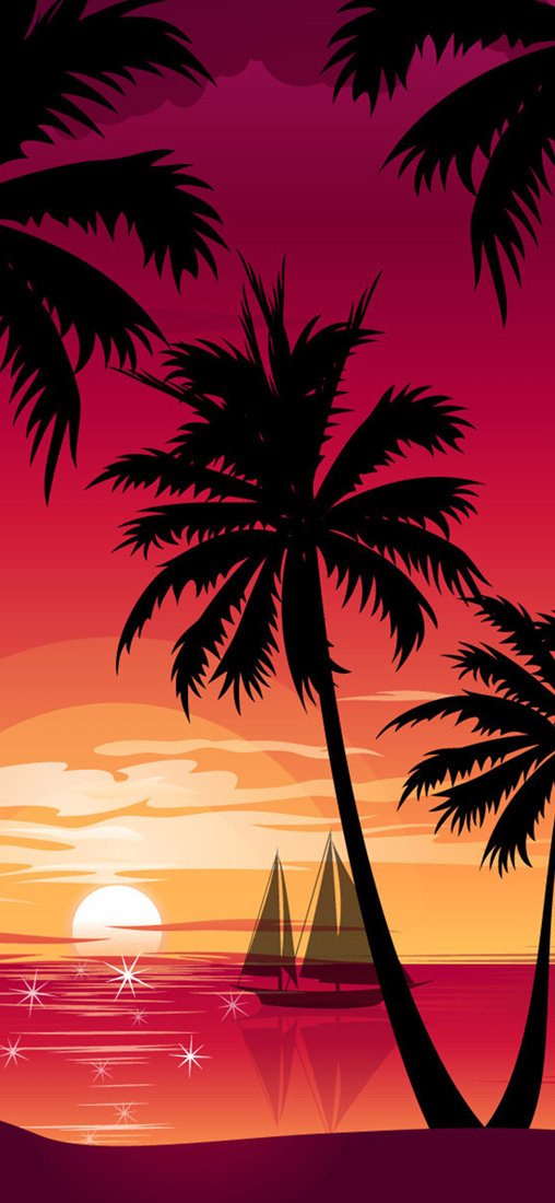 PeelitStickit Evening, Beautiful Nature Wall Murals, ID-3364, vinyl