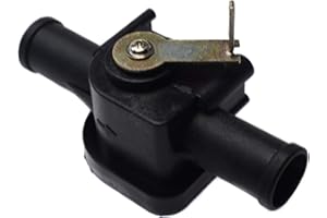 KISON AUTO Kison HVAC Heater Control Valve for Toyota Tacoma 1995-2000 2.4 3.4 2.7L, Plastic, Globe Valve, 2 Ports, 1/2 in Inlet, 3/4 in Outlet
