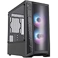 Cooler Master MasterBox MB320L ARGB Micro-ATX with Dual ARGB Fans, DarkMirror Front Panel, Mesh Front Intake Vents, Tempered Glass Side Panel & ARGB Lighting System