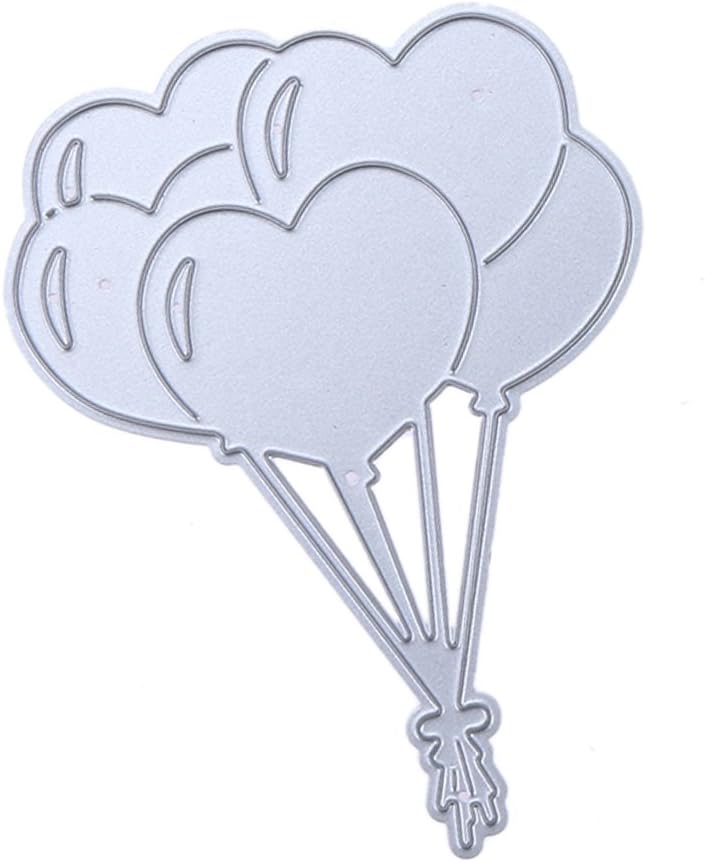 Aediea Love Heart Balloon Metal Scrapbook Craft Embroidery Cutting Die Stencils