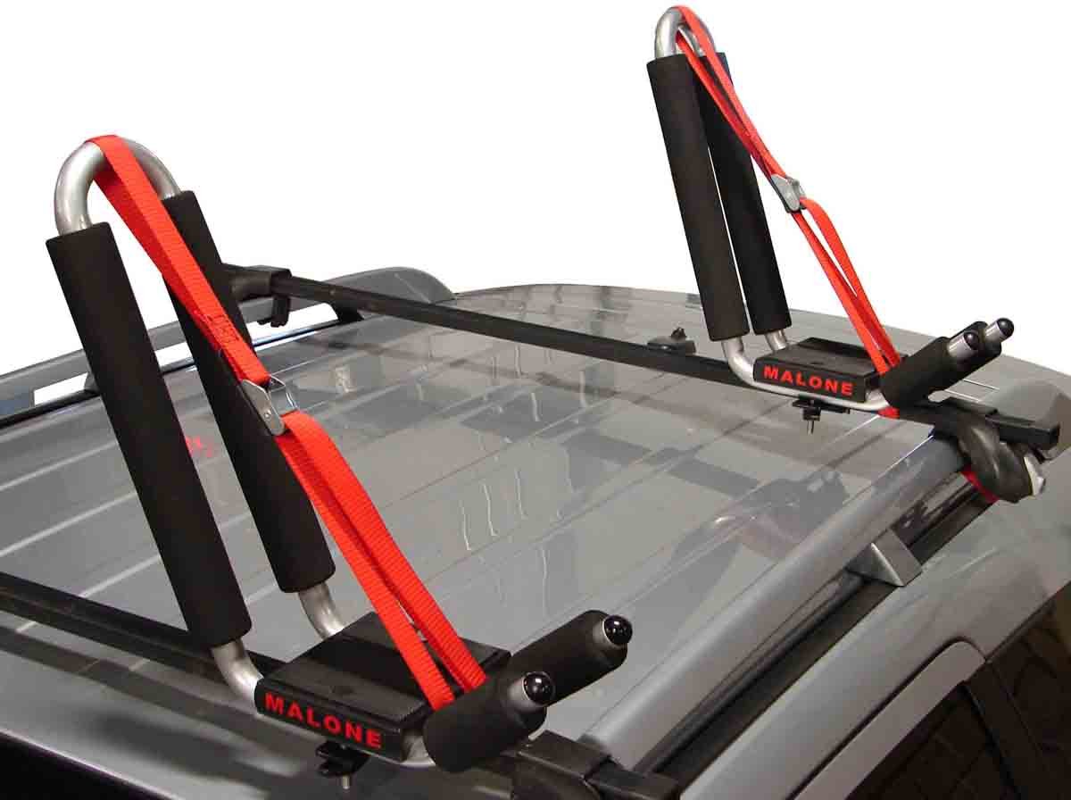 Malone JPro 2 JStyle Universal Car Rack Kayak Carrier with Bow and