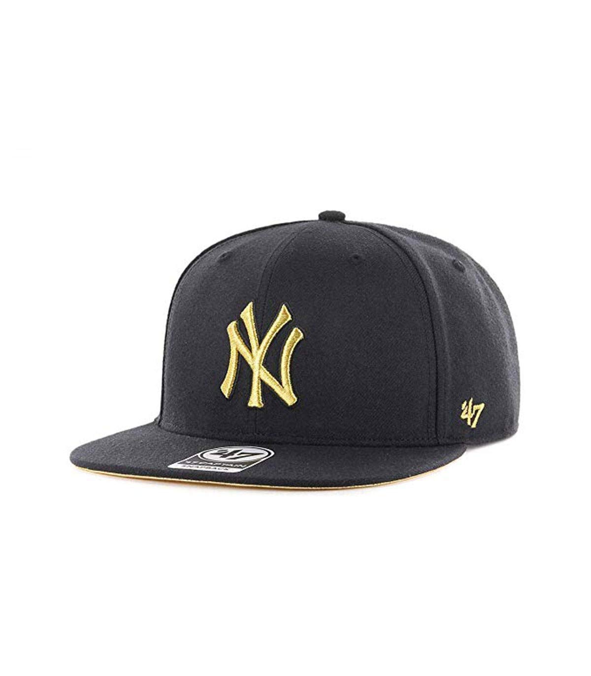 '47 Brand Snapback Cap - Metalivise New York Yankees black