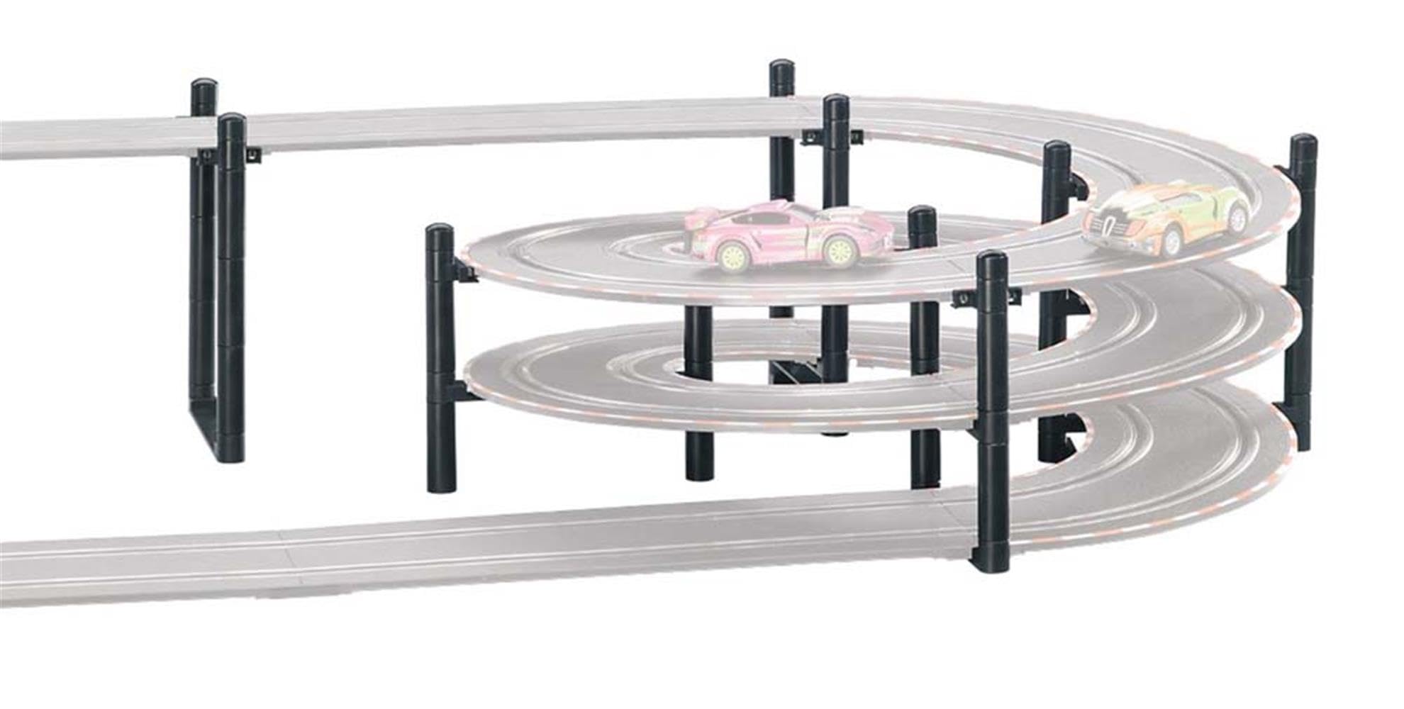 Carrera 20061642 GO/Digital 143 3D Track Supports Slot Car Racing Accessory, Black