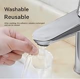 efbock 6pcs Transparent Silicone Door Stopper Wall Protector Bumper Guard 1.57 view 6