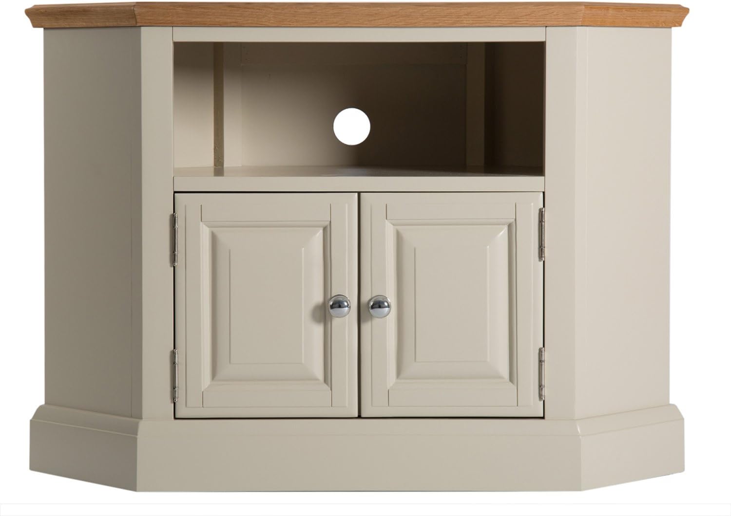 Highgrove Grey Painted Corner TV Unit
