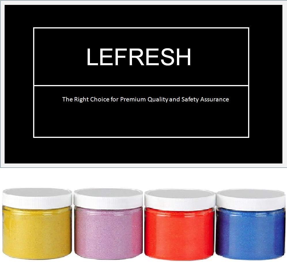 LeFresh 12 pack clear travel size slime container with airtight Leak proof small slime foam balls plastic containers with lids for homemade DIY slime, foamballs and for kids (12 pack (4 oz))