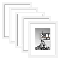 upsimples 8x10 Picture Frame Set of 5, Display