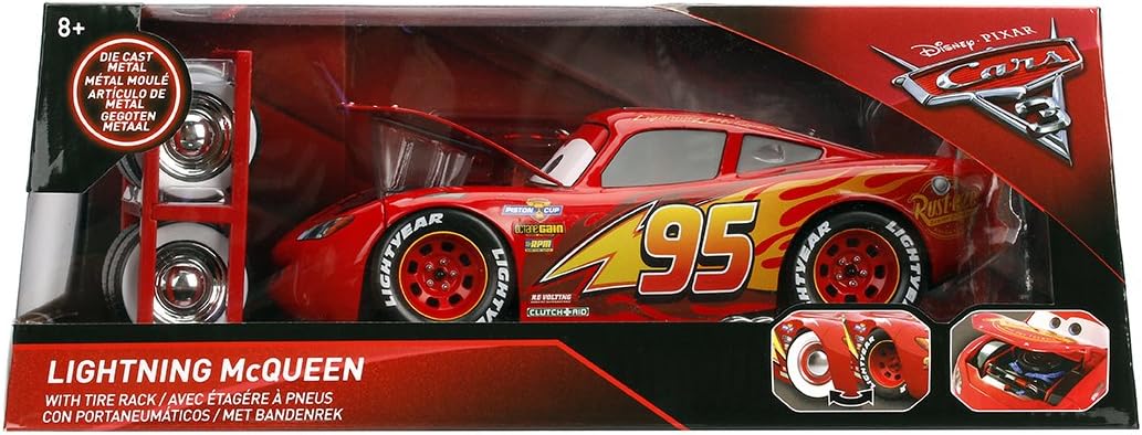 lightning mcqueen diecast 1 24