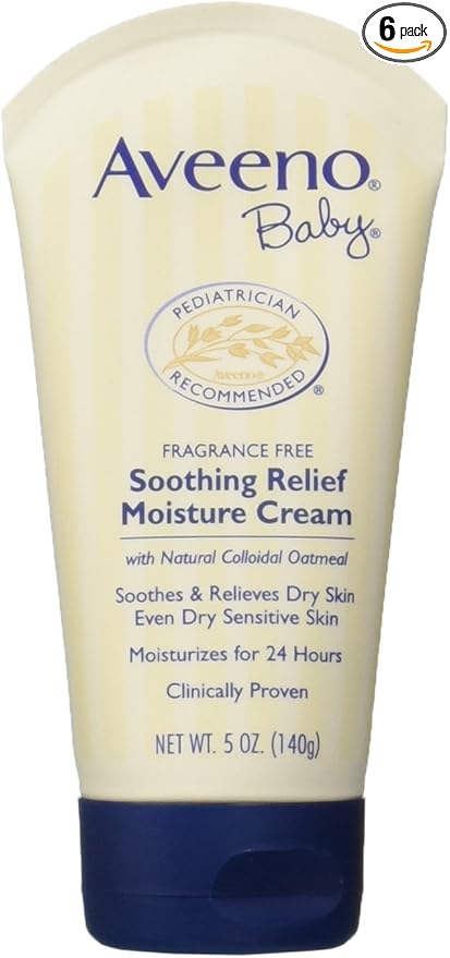 aveeno baby soothing relief moisture cream 5 oz