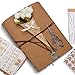Scrapbook with 100% Handcrafted Rattan Photo Album Storage Box, DIY Anniversary, Wedding Photo Album, with DIY Accessories Kit