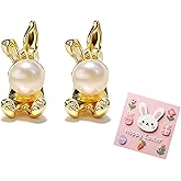 Easter Basket Stuffers Easter Earrings Peeps Cute Bunny Earrings Rabbit Drop Earring Jewelry Spring Fashion 2026