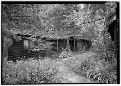 Amazon Com Historicalfindings Photo Cypress Log Cabin 215 Lake