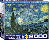 EuroGraphics Starry Night by Vincent Van Gogh Puzzle (2000-Piece)