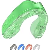 SafeJawz Elements Dual Layer Mouthguard Premium Protection Adults and Junior Gum Shield with Case for Boxing, MMA, Rugby, Martial Arts, Judo and All Contact Sports