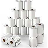 4x6 Direct Thermal Labels 20 Rolls, BESTIKER Thermal Shipping Label Roll of 250 Labels Compatible Zebra 2844 Rollo Thermal Pr