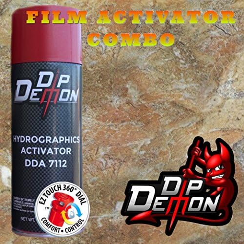 Hydrographic Film Marble Combo Kit Marble 14 Granite Stone Rock Illusion Hydro Graphic Water Transfer Film Activator Combo Kit Hydro Dipping Dip Demon