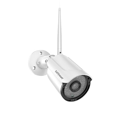 Wireless Security Camera 1080P, White, Compatible Nigeria Ubuy