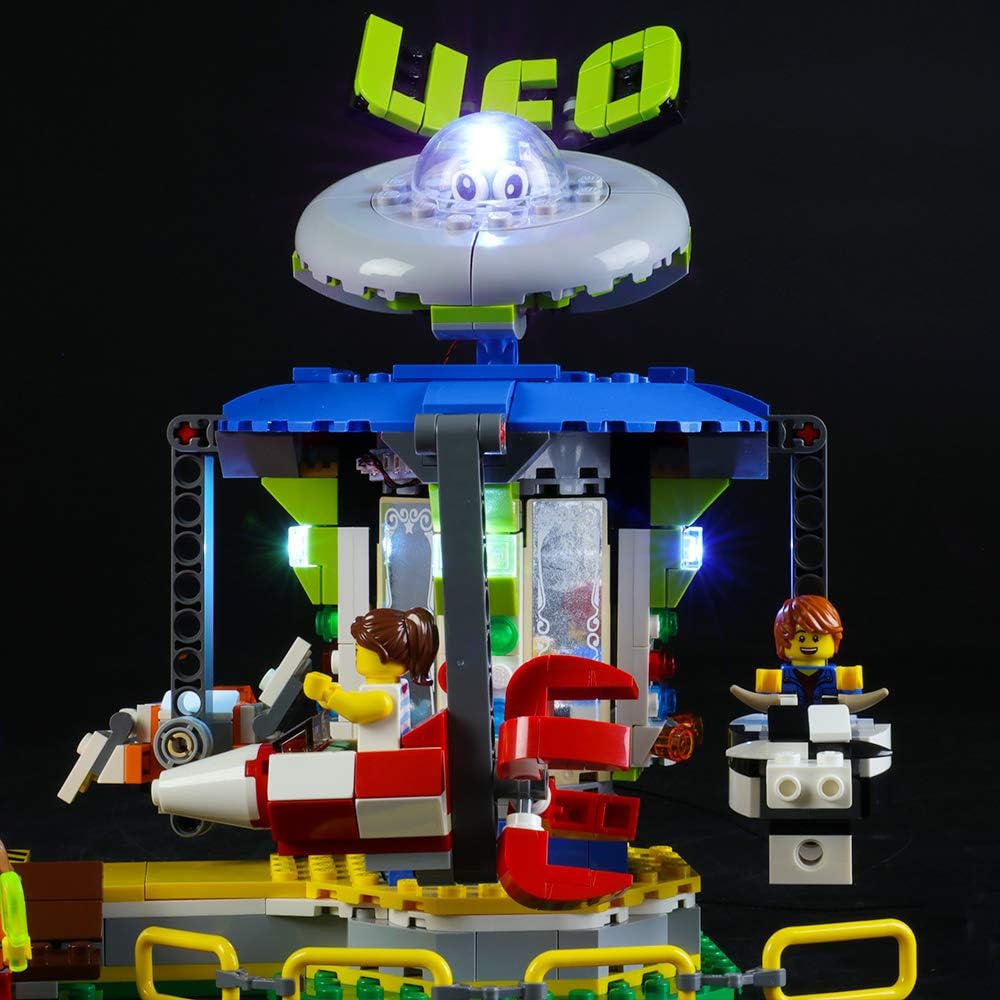 fairground carousel lego