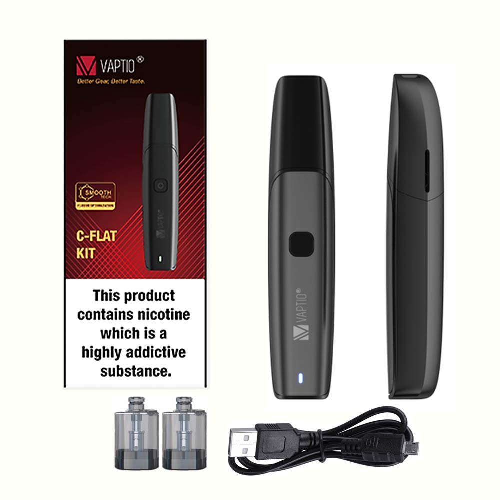 Vaptio C Flat Kit15w Vape Mod 1 5ml Pod 350mah