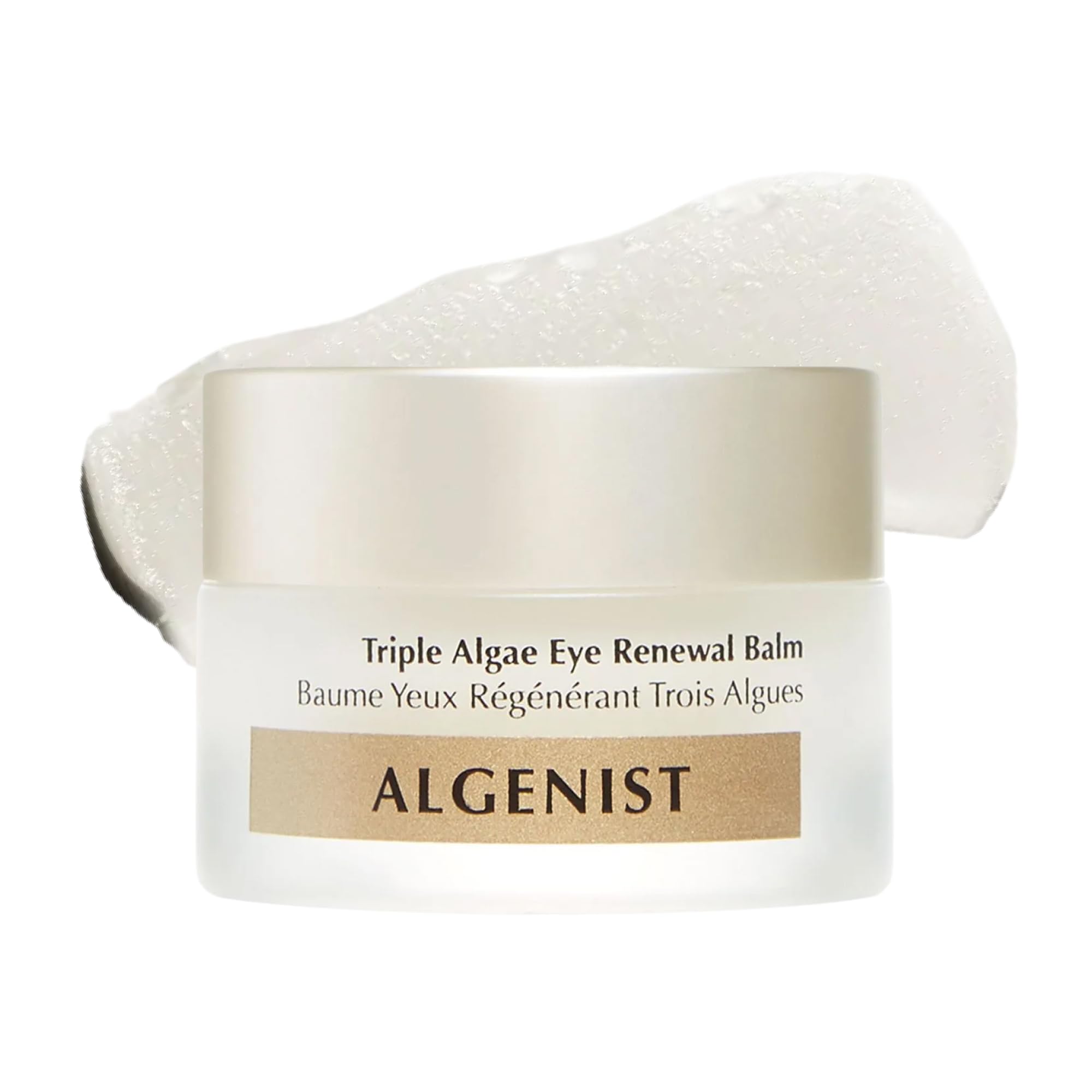 Algenist Triple Algae Eye Renewal Balm - Firming + Smoothing Cream with Alguronic Acid to Help Reduce the Appearance of Dark Circles, Bags, Puffiness, Fine Lines + Wrinkles (15ml)