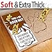 XL Extra Thick Micro Fiber Pet and Dog Door Mat - Super Absorbent. Includes Water Proof Liner - Size 36