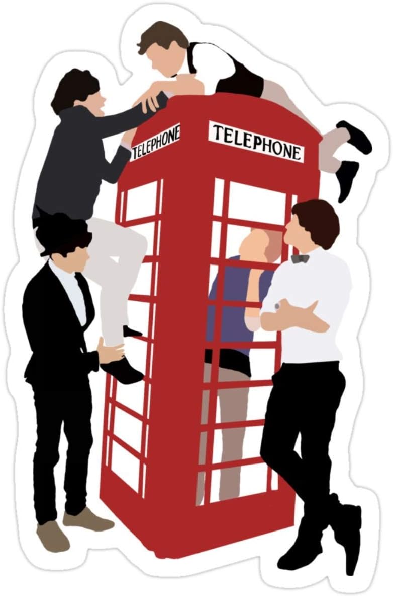 Stickers One Direction Take Me Home Laptop Books Vinyl Decals (3 Pcs/Pack) 3x4 Inch