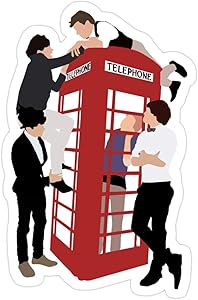 Stickers One Direction Take Me Home Laptop Books Vinyl Decals (3 Pcs/Pack) 3x4 Inch