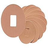 25 Pack - Dexcom CGM Patch in Nude, Pre Cut Waterproof Medical Tape, Dexcom Sensor Protection for Diabetics, Latex Free Hypoallergenic Adhesive by California Basics