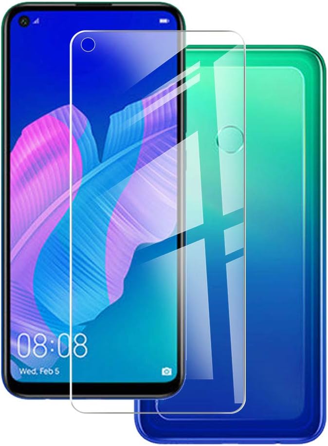 [1-Pack] for Huawei Y7P Screen Protector,HHUAN 9 Hardness Anti-Scratch Tempered Glass Screen Protector,Bubble Free Tempered Glass Protective Film for Huawei Y7P (6.39")