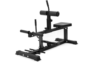 GMWD Adjustable Seated Calf Raise Machine with Band Pegs for Leg Training and Exercise - Home Gym Equipment
