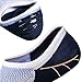 M&Z Mens Cotton Low Cut No Show Casual Crew Ankle Non-Slide Socks OS Multicolor(4/6Pack)
