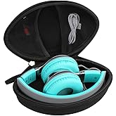 Aproca Case Compatible with Artix CL750 Wired/AILIHEN C8 Over-Ear Headphones, Portable Headset Bag for Accessories -Black (Case Only)