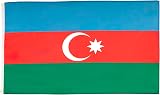 AZ FLAG Azerbaijan Flag 2x3 ft 100D Polyester with Two Grommets