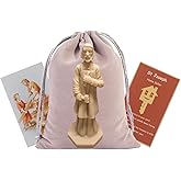 Plorixzymex St Joseph Statue for Selling House Kit with 2 Instruction Cards and Burial Bag