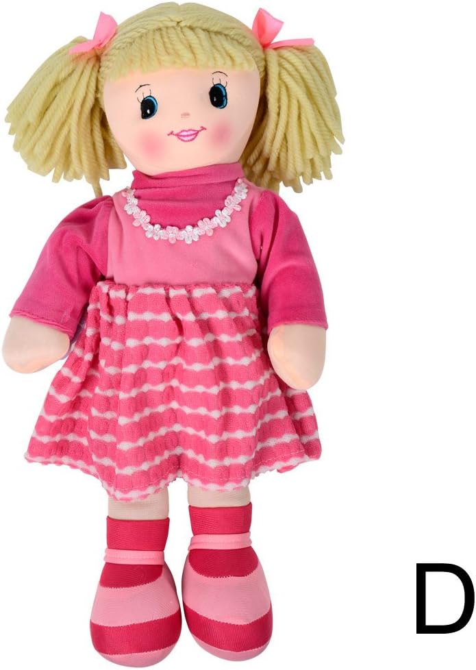Cute Pink Stripe Dress / Blonde Hair 