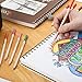 Colore Sketch Pad - Durable Sketching Paper And Notebook Material - Great For Drawing With Colored Pencils - 9x12 Spiral Sketchbook - Perfect Art Book & Craft Supplies Set For Teens & Artists - 2 Pack